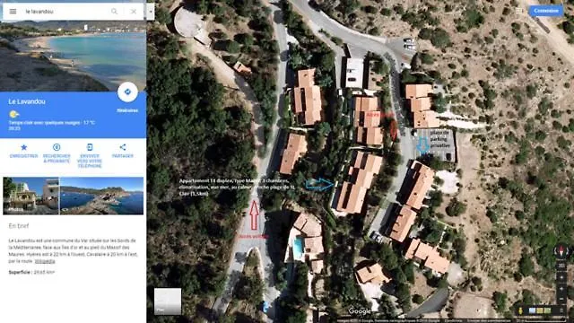 Apartamento Les Hauts De St Clair,vue Et Vert,tres Calme Le Lavandou